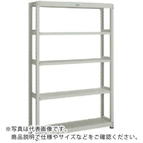 TRUSCO スチールラック M2型軽中量棚 1160X450XH1200 5段 単体 ネオグレー ...