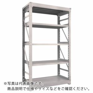 TRUSCO スチールラック M10型重量棚 1200X620XH2100 5段 単体 ネオグレー ( M10-7465 NG(ネオグレー) ) トラスコ中山(株)｜orangetool