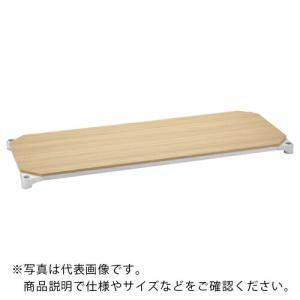 ERECTA ベーシックシリーズウッドシェルフ W600xD450mm ナチュラルウッド ホワイトフレーム 棚用 ( B1824MNW1 ) エレクター(株) (メーカー取寄)｜orangetool