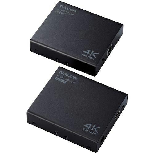 ELECOM ( エレコム )　ＨＤＭＩエクステンダー　ＰｏＥ対応　４Ｋ ( VEX-HD4KP10...
