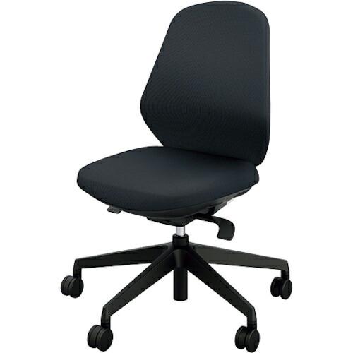 NAIKI 事務用チェアー トートバック 肘なしタイプ ( RBCE510F-PMBK ) (株)ナ...