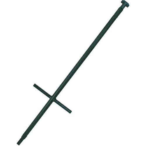 IWA 地下式消火栓&lt;開閉&gt;用 MH28型キーハンドル 877mm ( 09MH2887SS ) (...