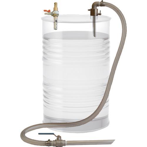 アクアシステム 吸入専用 アルミ製エア式ドラムポンプ セパレート型 ( APDQS-32 ) アクア...