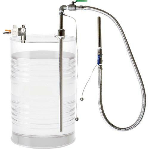 アクアシステム 吐出専用 SUS製エア式ドラムポンプ セパレート型 ( APDS-32SUS ) ア...