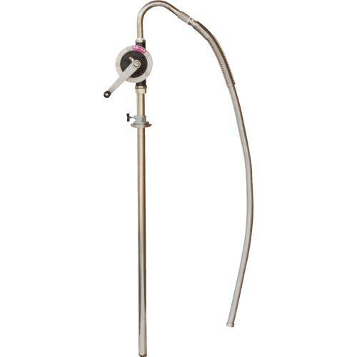 アクアシステム 溶剤・薬品用手廻しドラムポンプ (ステンレス・樹脂) ( HRP-25-3H ) ア...