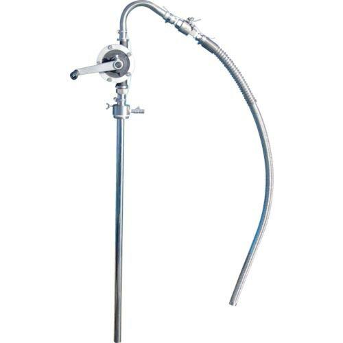 アクアシステム 溶剤・薬品用手廻しドラムポンプ (ステンレス・樹脂) ( HRP-25-3HM ) ...