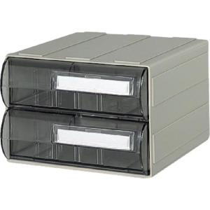 サカセ ビジネスカセッター Sタイプ単体 W186×D192×H125 引出し2個 ( S-232 ) サカセ化学工業(株)｜orangetool