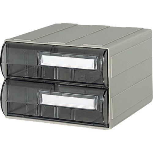 サカセ ビジネスカセッター Sタイプ単体 W186×D192×H125 引出し2個 ( S-232 ...