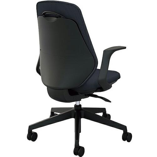 NAIKI 事務用チェアー トートバック 肘付タイプ ( RBCEB513F-PMBK )