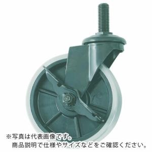 TRUSCO フェニックスラック用キャスター Φ125自在S付 NU車輪 ( STD125NUS(SJT-125NUS) (ストッパーツキ) ) トラスコ中山(株)｜orangetool