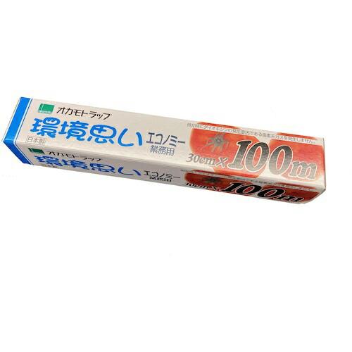 オカモト 環境思いエコノミ-30cmX100m巻 ( PE-30 )
