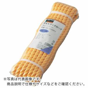 TRUSCO PVトラックロープ 3つ打 線径12mmX長さ20m ( TR-1220PV )｜orangetool