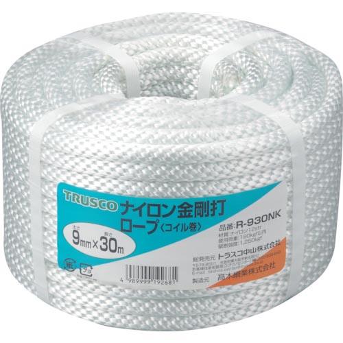 TRUSCO ナイロンロープ 金剛打 線径9mmX長さ30m ( R-930NK )