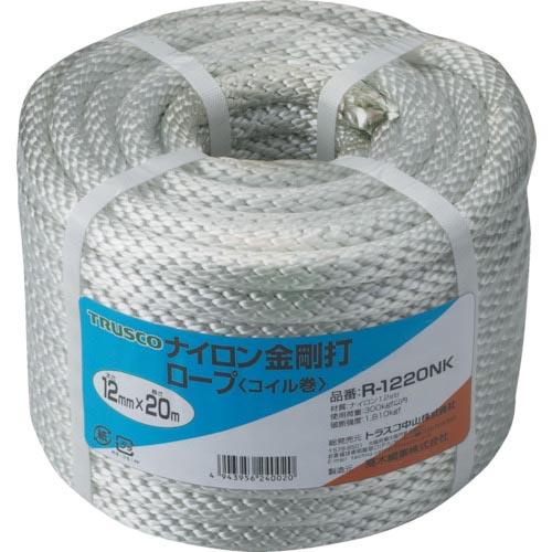 TRUSCO ナイロンロープ 金剛打 線径12mmX20m ( R-1220NK )