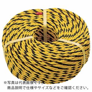 TRUSCO 標識ロープ 3つ打 線径10mmX長さ100m ( R-12100T )｜orangetool