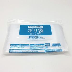 PLUS )ポリ袋チャック付100枚140×200 B806J ( 121014 ) プラス(株) (メーカー取寄)｜orangetool