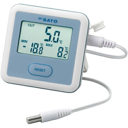 佐藤 冷蔵庫用デジタル温度計 PC-3310 ()  ( 1830-00 )