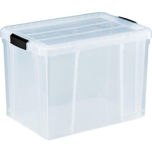 【SALE価格】TRUSCO クリアライトボックス 47L 透明 ( TCR-02D ) トラスコ中...