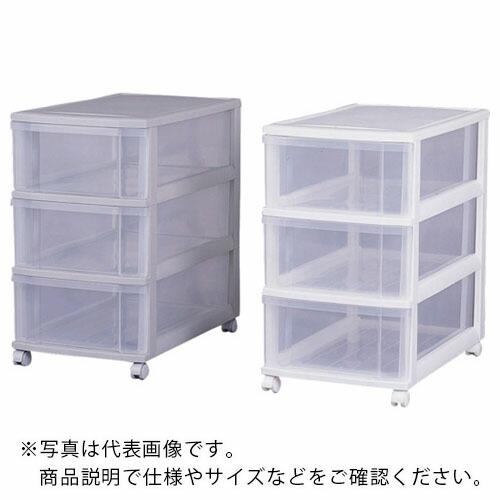 IRIS 219575 ロングチェスト LC-653 ホワイト/クリア ( LC-653 (2195...