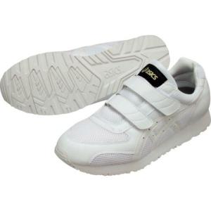 ASICS 静電気帯電防止靴 ウィンジョブ351 ホワイト×ホワイト 22.5cm ( FIE351.0101-22.5 )｜orangetool