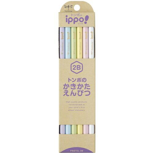 Tombow 鉛筆 イッポ かきかたえんぴつ2B パステル ( KB-KNPT01-2B ) (株)...