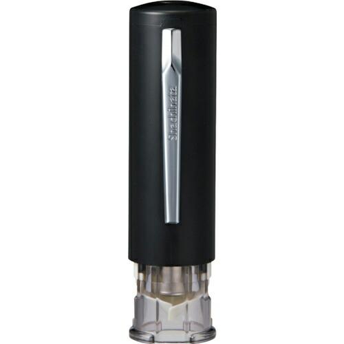 シヤチハタ キャップレス6 メールオーダー式 ブラック ( XL-U6N-6/MO )