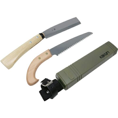 KAKURI ナタとノコ サヤ付き ( 85201 ) 角利産業(株)