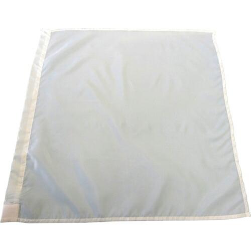 ミズケイ 「旗めくんです。」白旗&lt;45cm×45cm&gt; ( 8014000 )