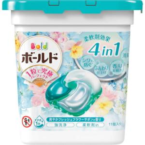 P&G ボールド ジェルボール 4D フレッシュフラワーサボン 本体 11個 ( 404757 ) P&Gジャパン(同)｜orangetool