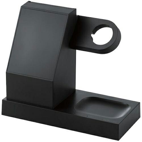 ELECOM ワイヤレス充電器 マグネット内蔵 7.5W+5W スタンドタイプ ケーブル付 1.5m...