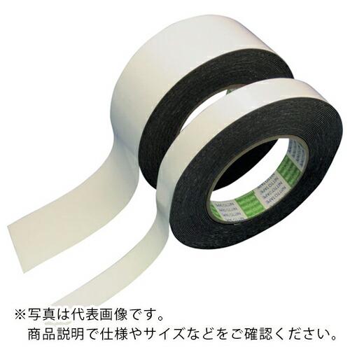 日東 発泡ブチルゴム基材両面テープ No.541 450mm×10m ブラック ( 541-450 ...