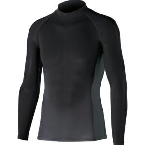 おたふく BT冷感・消臭パワーストレッチ 長袖バックハイネックシャツ ( JW-625-11-M ) おたふく手袋(株)｜orangetool