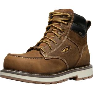KEEN カーボン先芯入り防水ワークブーツ シンシナティ ナインティ ディグリー シックス ウォータープルーフ ベルジャン/サンドシェル 25cm ( 1027663-250 )