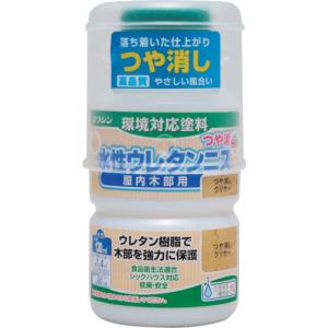 和信ペイント 水性ウレタンニス つや消しクリヤー 130ml ( 941155 ) 和信ペイント(株)｜orangetool