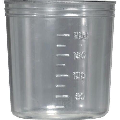 TRUSCO ディスポカップ PP製 200mL 1箱(1000個)  ( DC-200L )