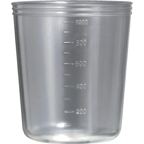 TRUSCO ディスポカップ PP製 1L 1箱(200個)  ( DC-1000L )