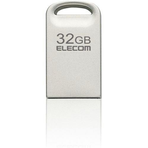 ELECOM USBメモリ USB3.2(Gen1)対応 超小型 32GB シルバー ( MF-SU...