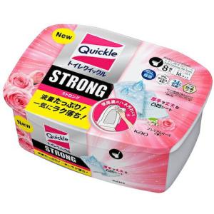Kao トイレクイックル ストロング プレミアムローズの香り 容器入 8枚 ( 417688 )｜orangetool