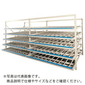 TRUSCO ホイルコンベアラック 1500X1500XH1800 3レーン3段 基本 ( FL3-655-33 ) トラスコ中山(株) (メーカー取寄)｜orangetool