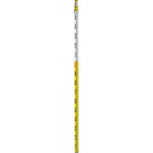 シンワ アルミスタッフ 2 7m5段 表面10mmピッチ 裏面1mmピッチ目盛付 ( 73268 ) シンワ測定(株)｜orangetool