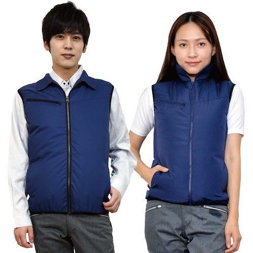 岡潮 空調ベスト(ウェアのみ) 20201 ネイビーL ( 20201N-L )