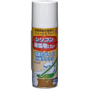 ニッぺ シリコン除雪用スプレー 420ml 無色透明 HAE001 ( 4976124320064 ) ニッペホームプロダクツ(株) (メーカー取寄)｜orangetool