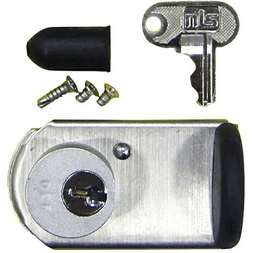 NLS 窓用防犯錠 ファスナーロック シルバー 鍵付 ( FN469 ) (株)日本ロックサービス