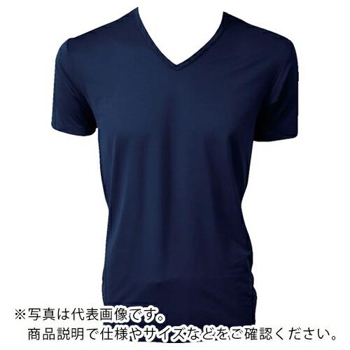 アズ BODY‐X FORWORK 放熱 半袖V首シャツ ネイビー M ( 9332-37M43 )...