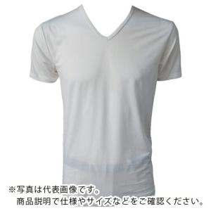 アズ BODY‐X FORWORK 放熱 半袖V首シャツ 白 M ( 9332-37M00 ) (株)アズ｜orangetool