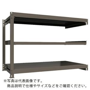 ICHIMAI 重量ボルトレスラック 段荷重1000Kg H1200×W1800×D900 天地3段 連結グレー ( TH1000-469R3 ) HIKARI製作所(株) (メーカー取寄)｜orangetool