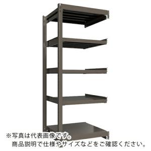 ICHIMAI 重量ボルトレスラック 段荷重1000Kg H2100×W900×D750 天地5段 連結グレー ( TH1000-737R5 ) HIKARI製作所(株) (メーカー取寄)｜orangetool