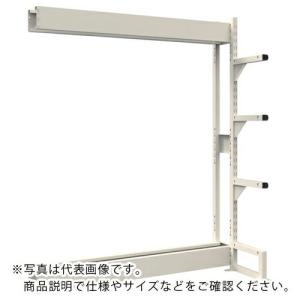 TRUSCO ボルトレス長尺保管棚M1.5 単式連結1800X450XH2100 4段 ( VRM1.5-7654B )｜orangetool