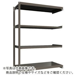 ICHIMAI 重量ボルトレスラック 段荷重1000Kg H2400×W1800×D750 天地4段 連結グレー ( TH1000-867R4 ) HIKARI製作所(株) (メーカー取寄)｜orangetool