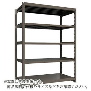 ICHIMAI 重量ボルトレスラック 段荷重1000Kg H2400×W1800×D900 天地5段 単体グレー ( TH1000-869T5 ) HIKARI製作所(株) (メーカー取寄)｜orangetool